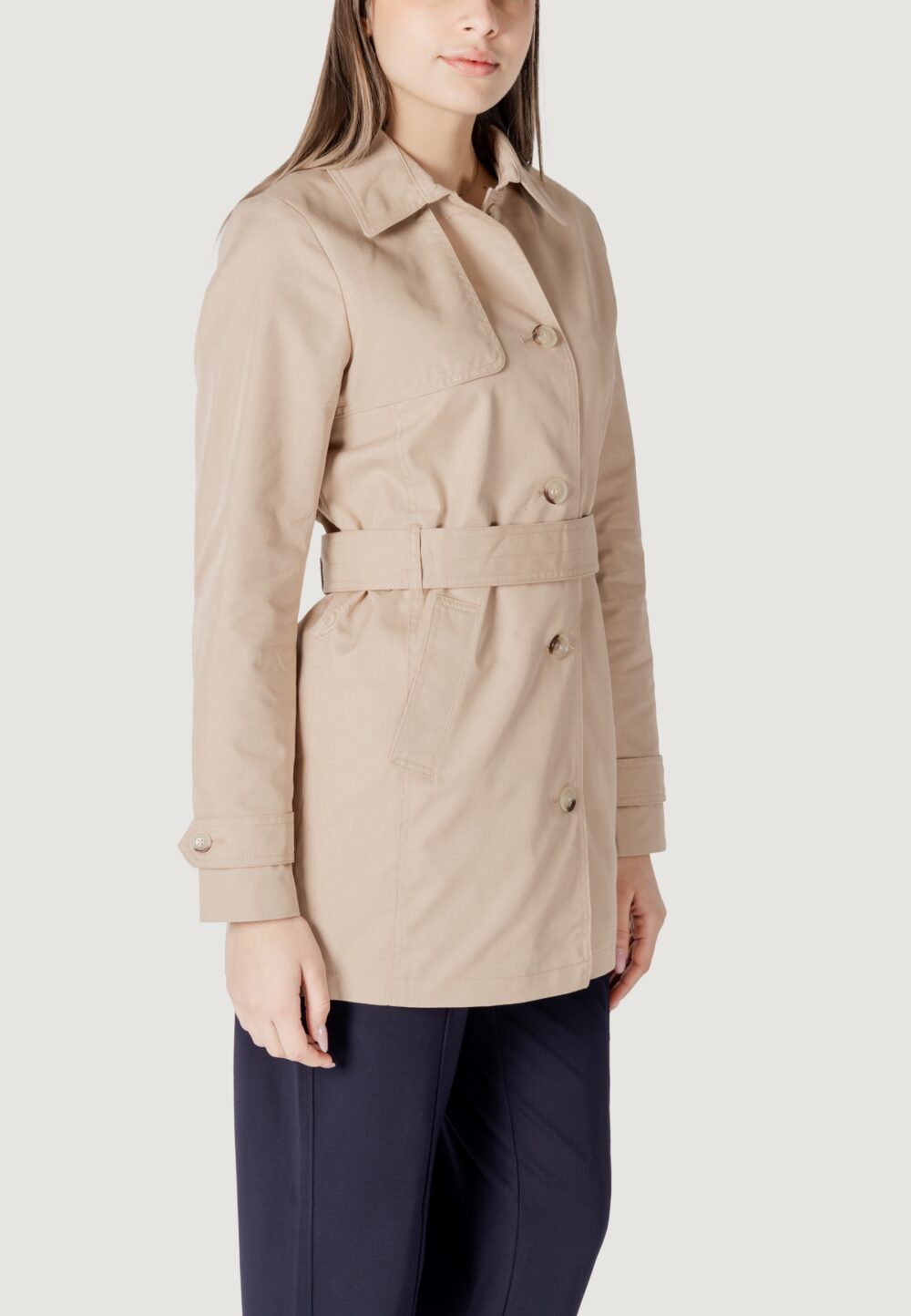 Trench Street One mid lenght trenchcoat Beige - Foto 3