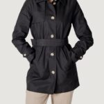 Trench Street One mid lenght trenchcoat Nero - Foto 1
