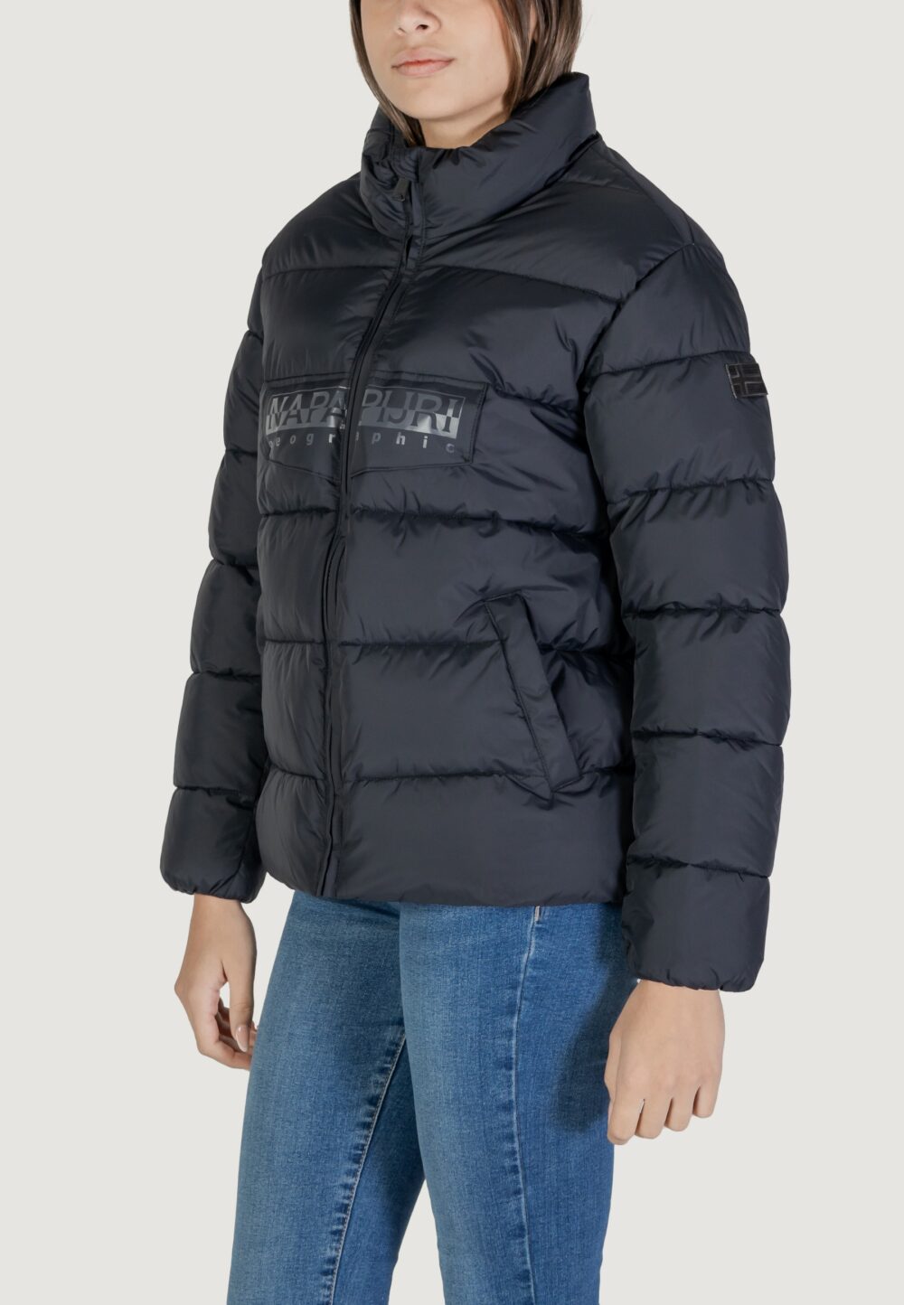 Piumino Napapijri rf puffer open w Nero - Foto 2