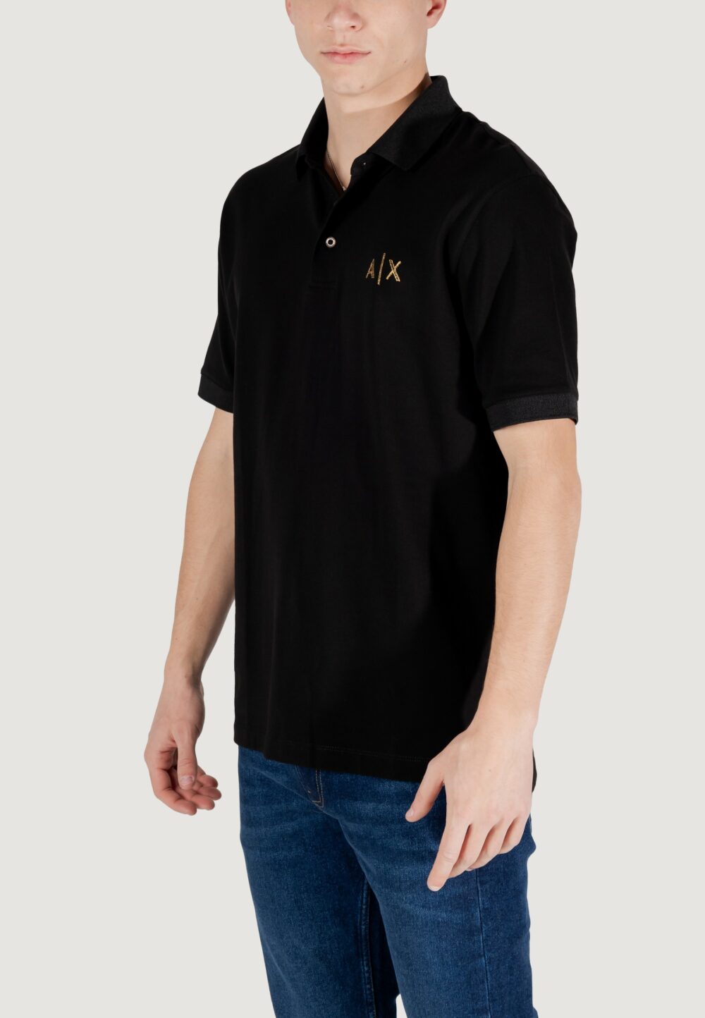 Polo manica corta Armani Exchange Nero - Foto 3