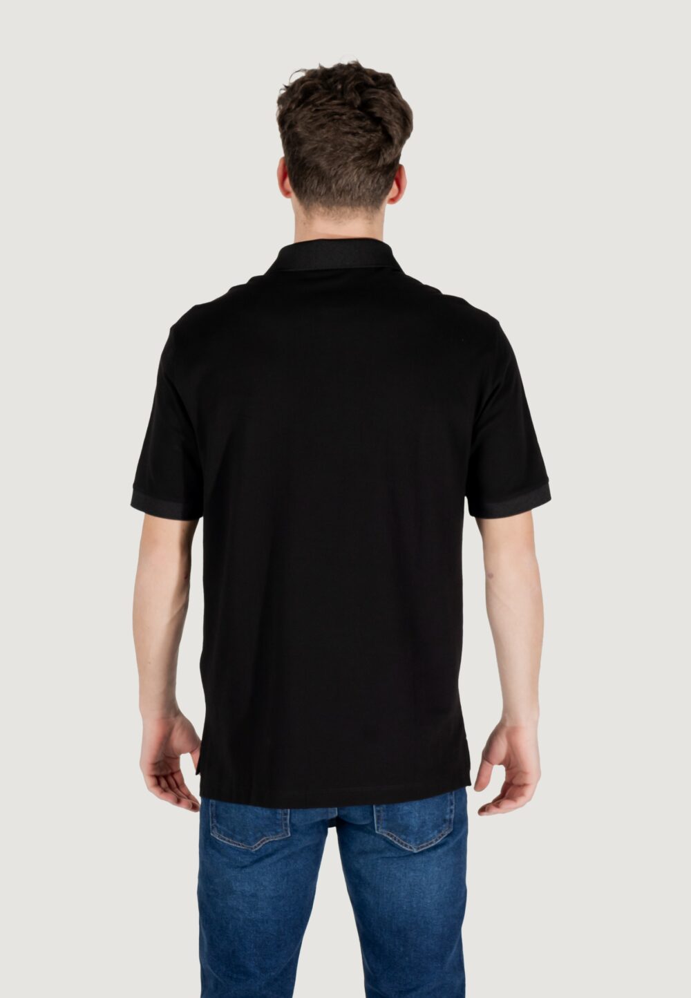 Polo manica corta Armani Exchange Nero - Foto 5