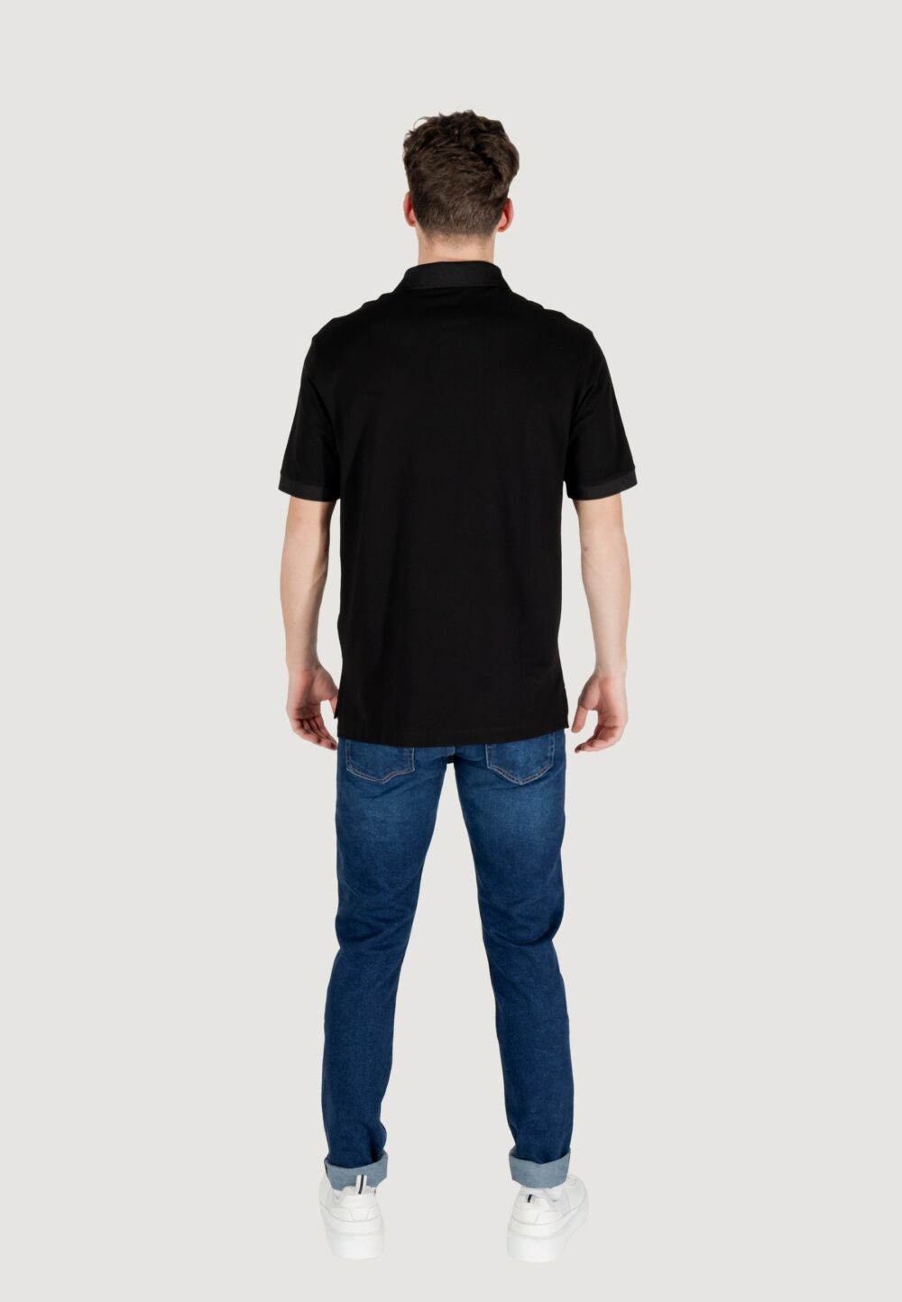 Polo manica corta Armani Exchange Nero - Foto 8