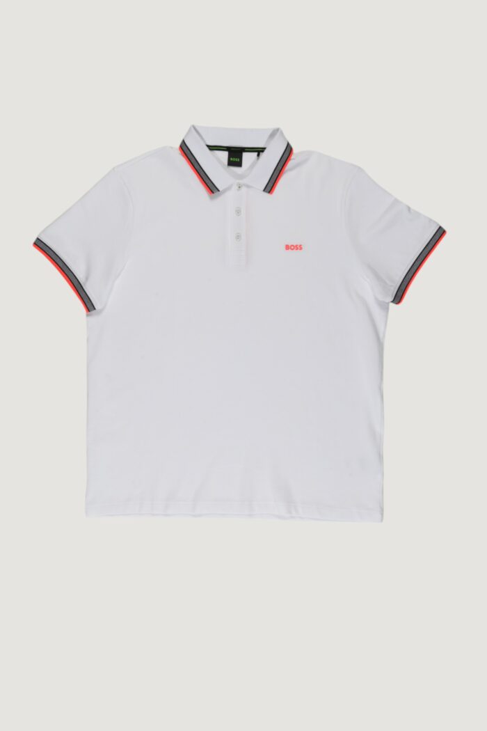 Polo manica corta Boss 10241663 Bianco