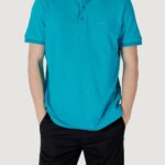Polo manica corta Boss 10241663 Celeste - Foto 1