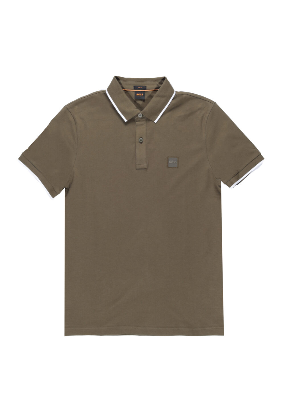 Polo manica corta Boss passertip 10256683 01 Verde - Foto 10