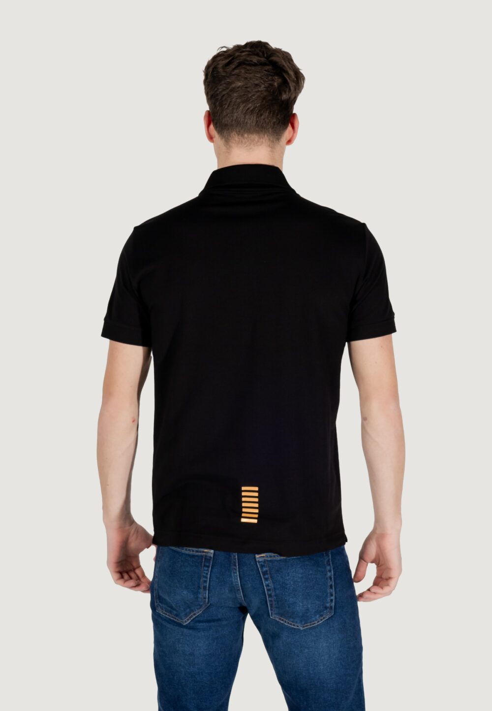 Polo manica corta EA7 Black gold - Foto 3