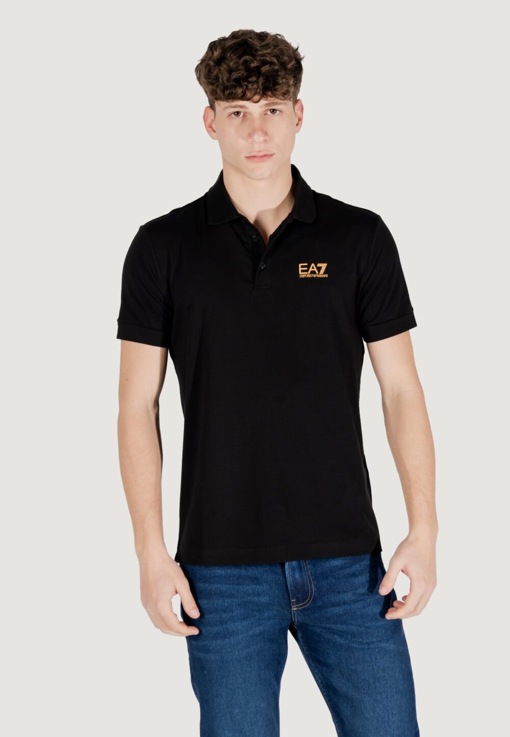 Polo manica corta EA7 Black gold - Foto 6