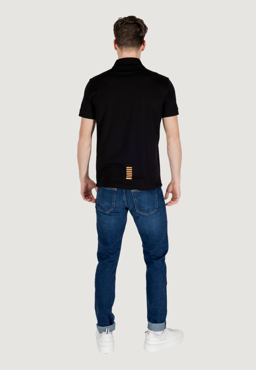 Polo manica corta EA7 Black gold - Foto 8