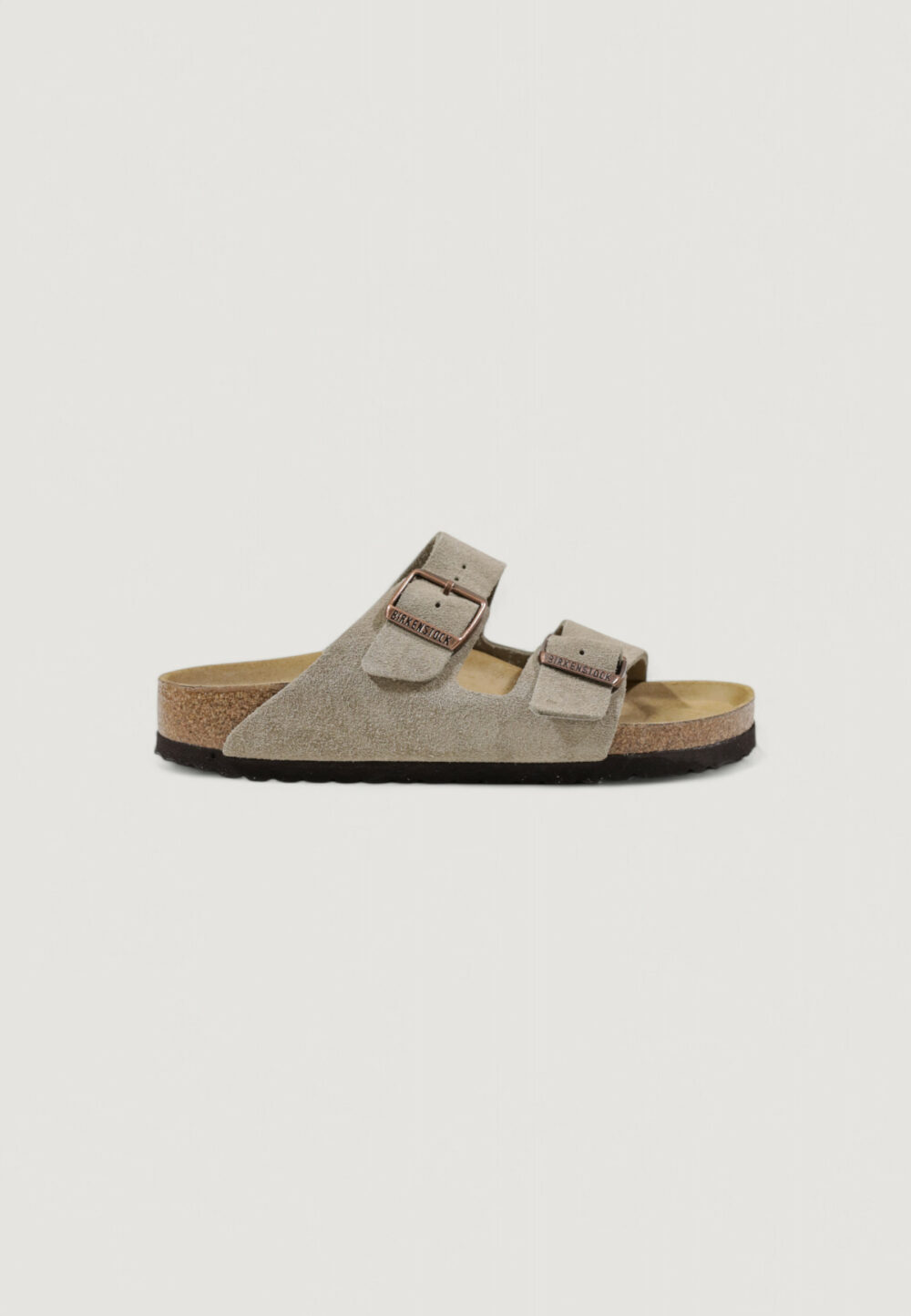 Ciabatte BIRKENSTOCK arizona unisex Taupe - Foto 1