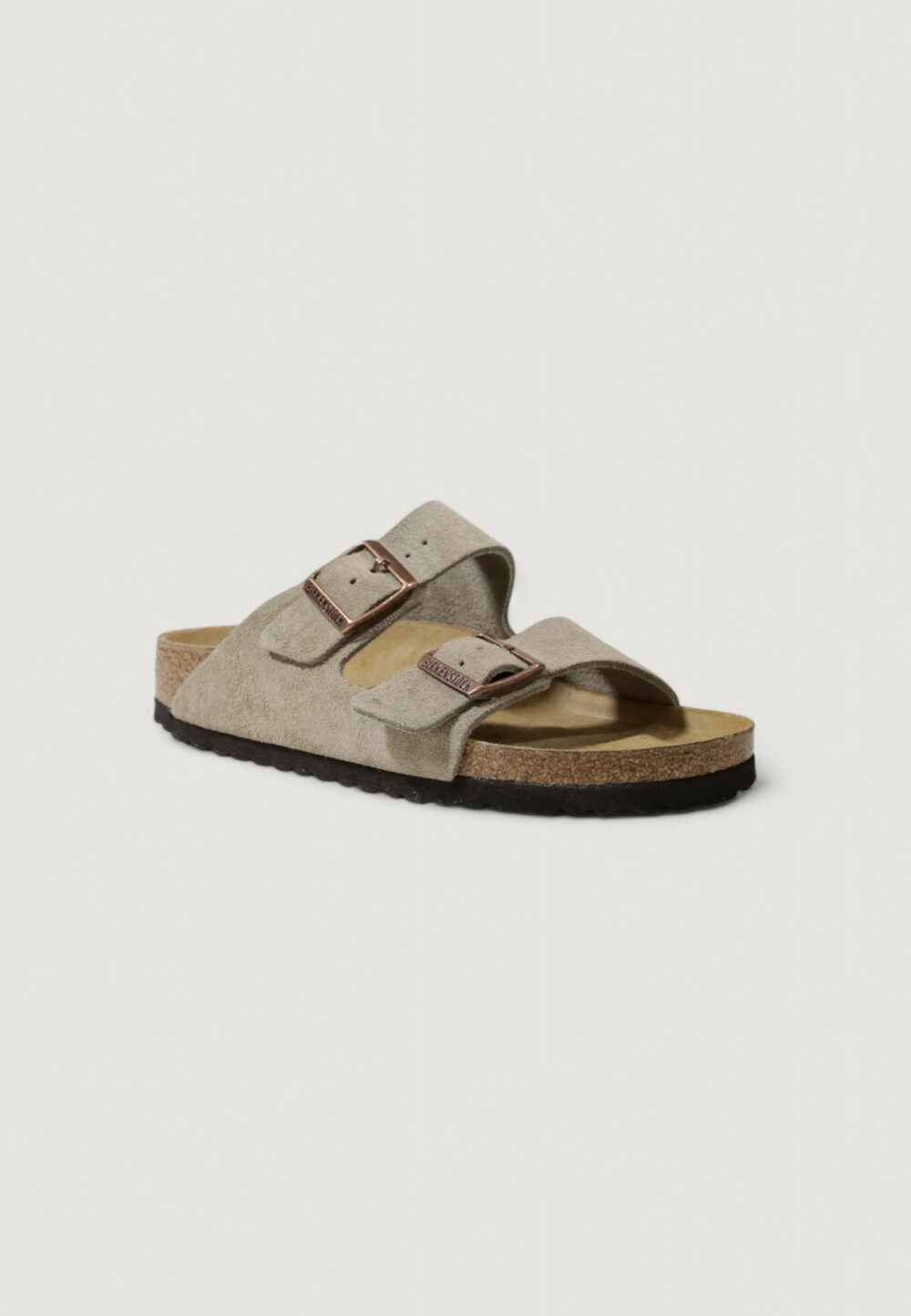 Ciabatte BIRKENSTOCK arizona unisex Taupe - Foto 2