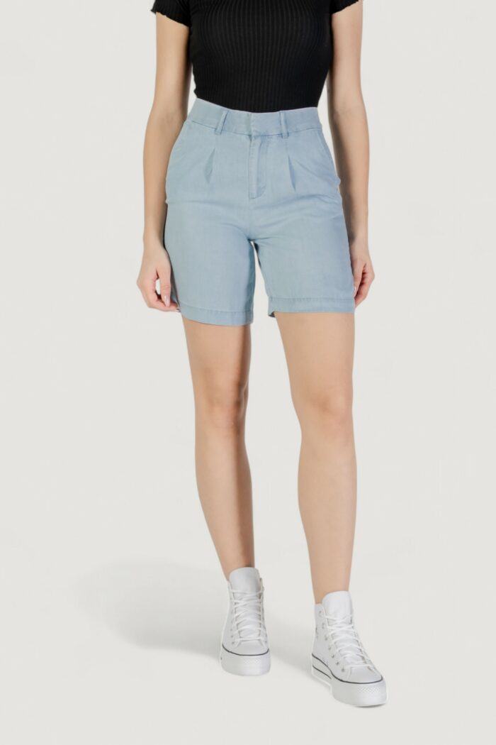 Shorts Only onlcharis life mw long short cc wvn Denim chiaro