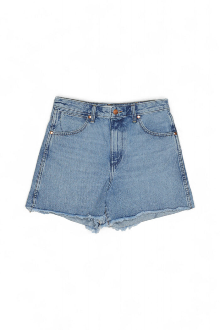 Shorts WRANGLER donna lost control Denim chiaro