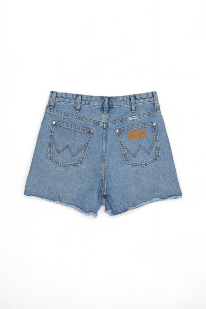 Shorts WRANGLER donna lost control Denim chiaro