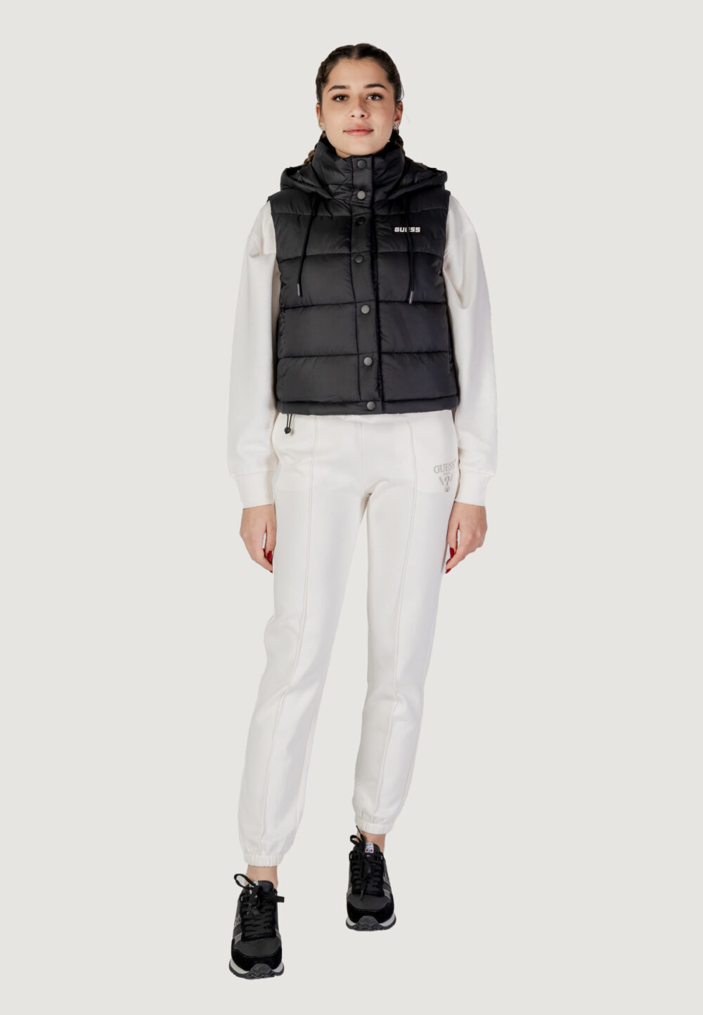 Smanicato Guess Active breana sleeveless Nero - Foto 7
