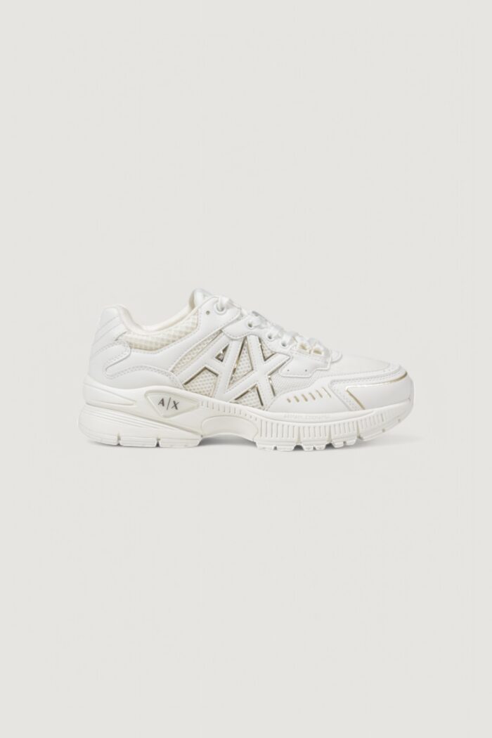 Sneakers Armani Exchange  Bianco – Oro
