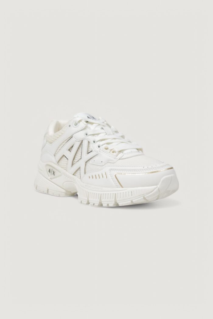 Sneakers Armani Exchange  Bianco – Oro