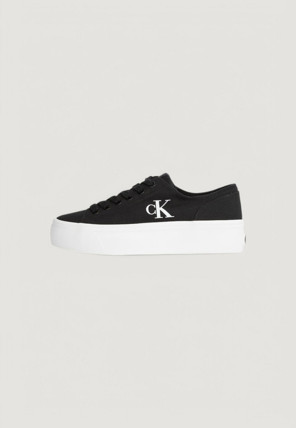 Sneakers Calvin Klein Jeans vulc flatform low Black-White - Foto 2