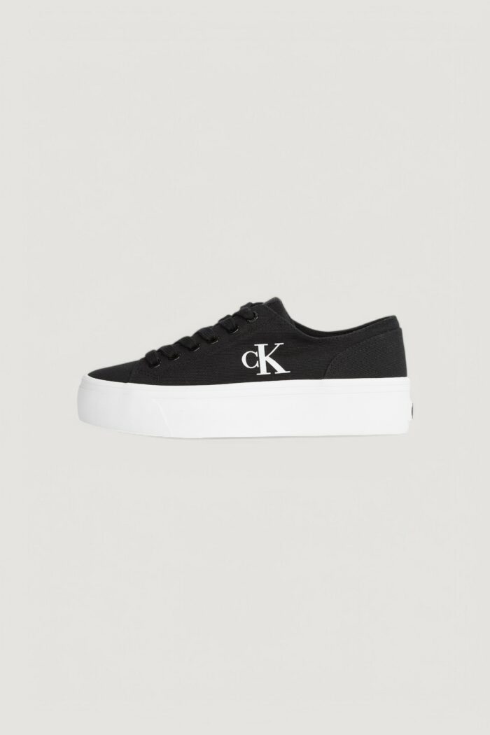 Sneakers Calvin Klein Jeans vulc flatform low Black-White