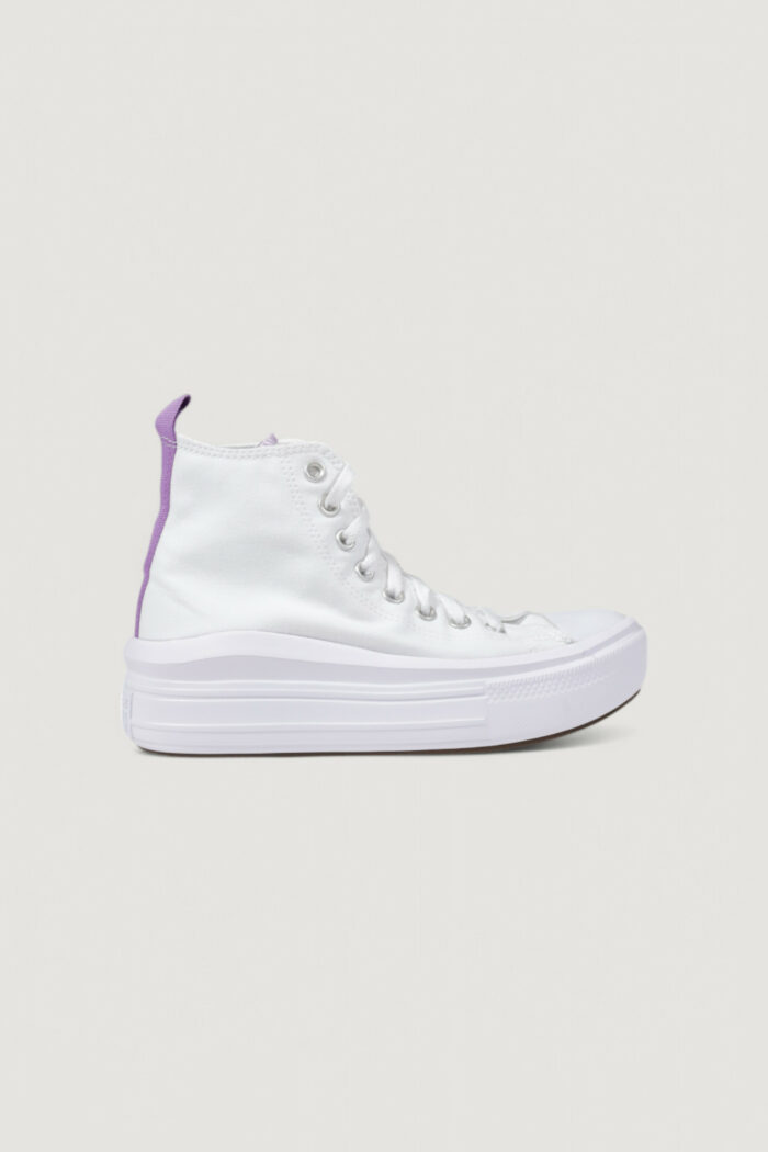 Sneakers Converse chuck taylor all star move Bianco – Viola