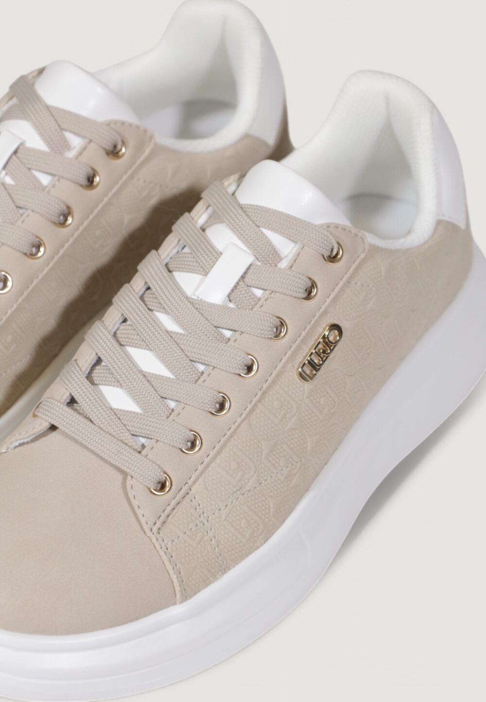 Sneakers Liu-Jo babol 01 Beige - Bianco - Foto 2