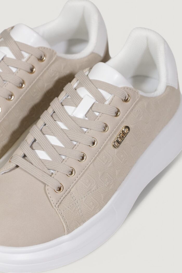 Sneakers Liu-Jo babol 01 Beige – Bianco