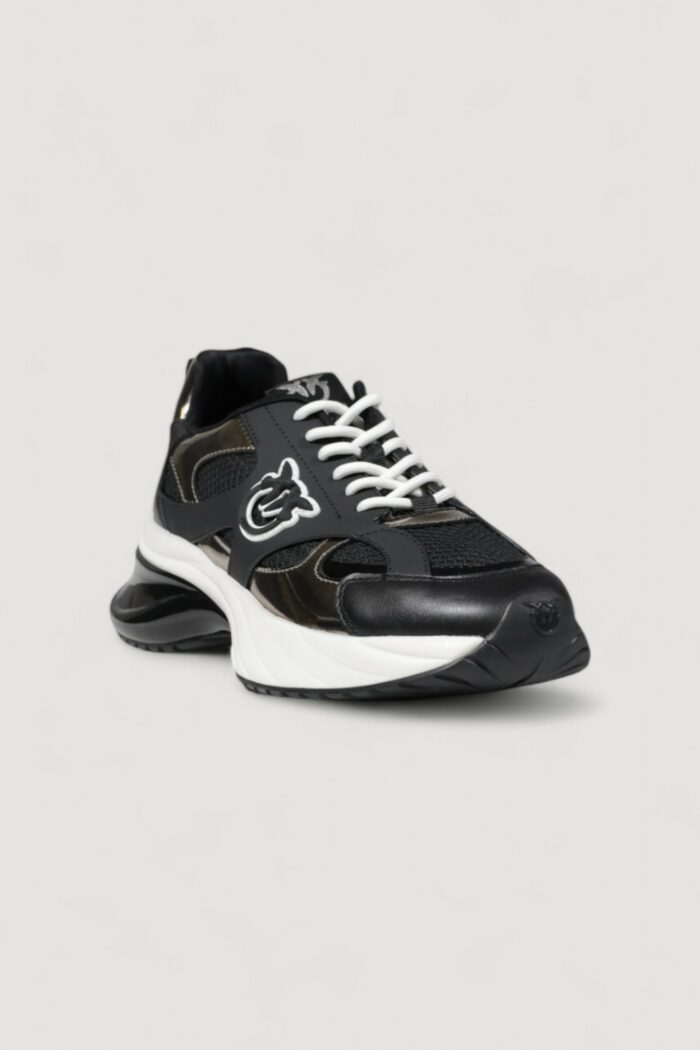 Sneakers Pinko ariel 15 – spreading/mesh/mirror Nero