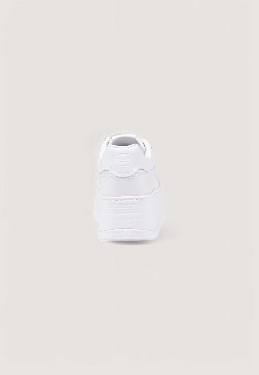 Sneakers Tommy Hilfiger platform lux court Bianco - Foto 4