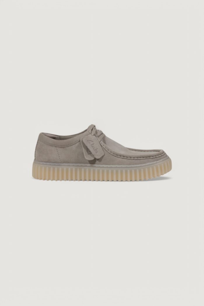 Scarpe eleganti Clarks torhill lo Grigio Chiaro