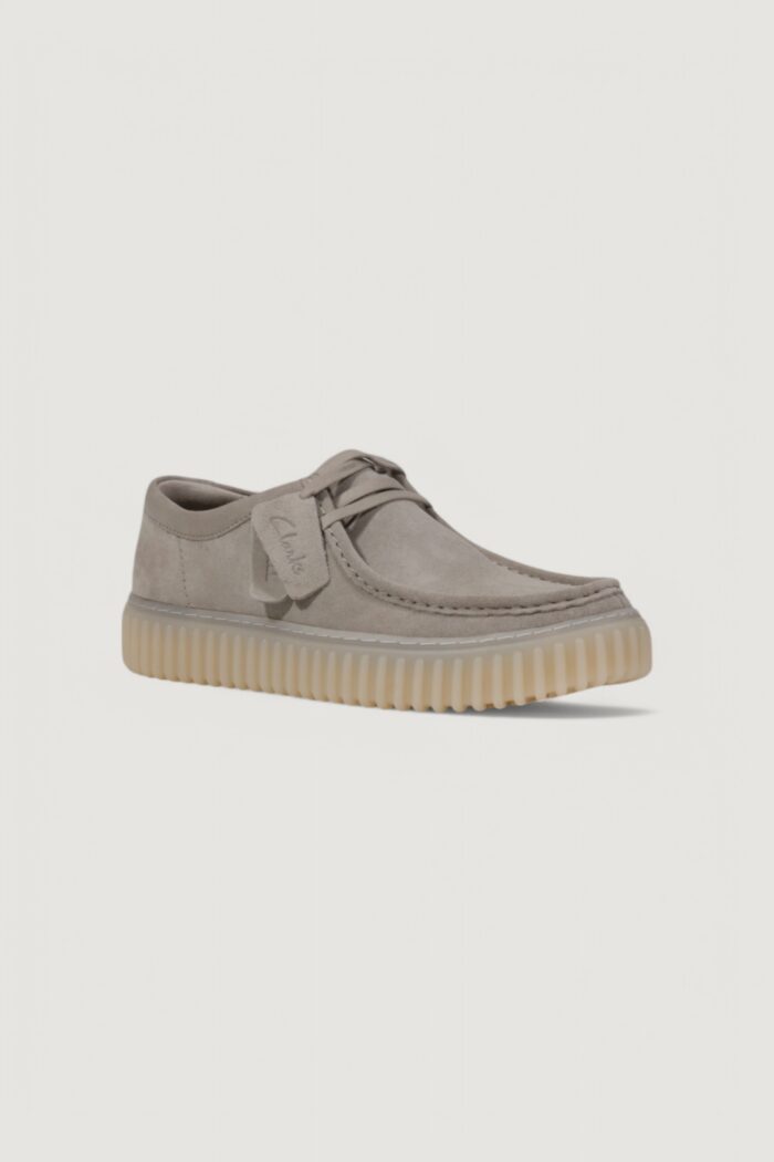 Scarpe eleganti Clarks torhill lo Grigio Chiaro