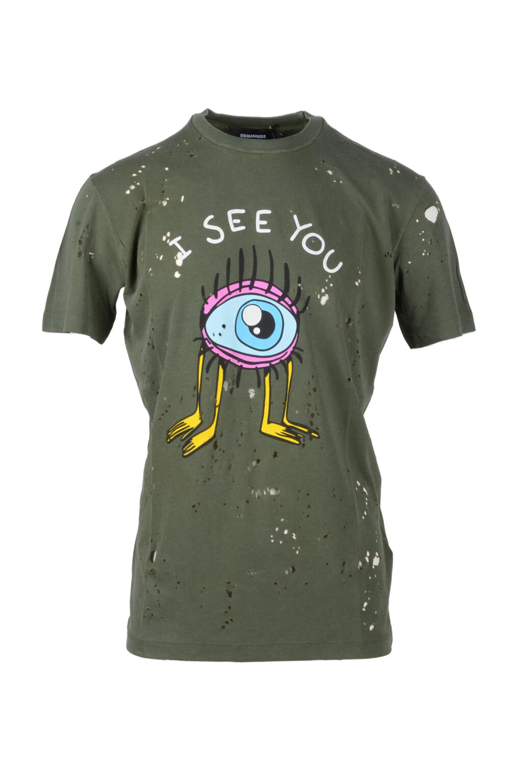 T-shirt Dsquared2 Verde - Foto 1