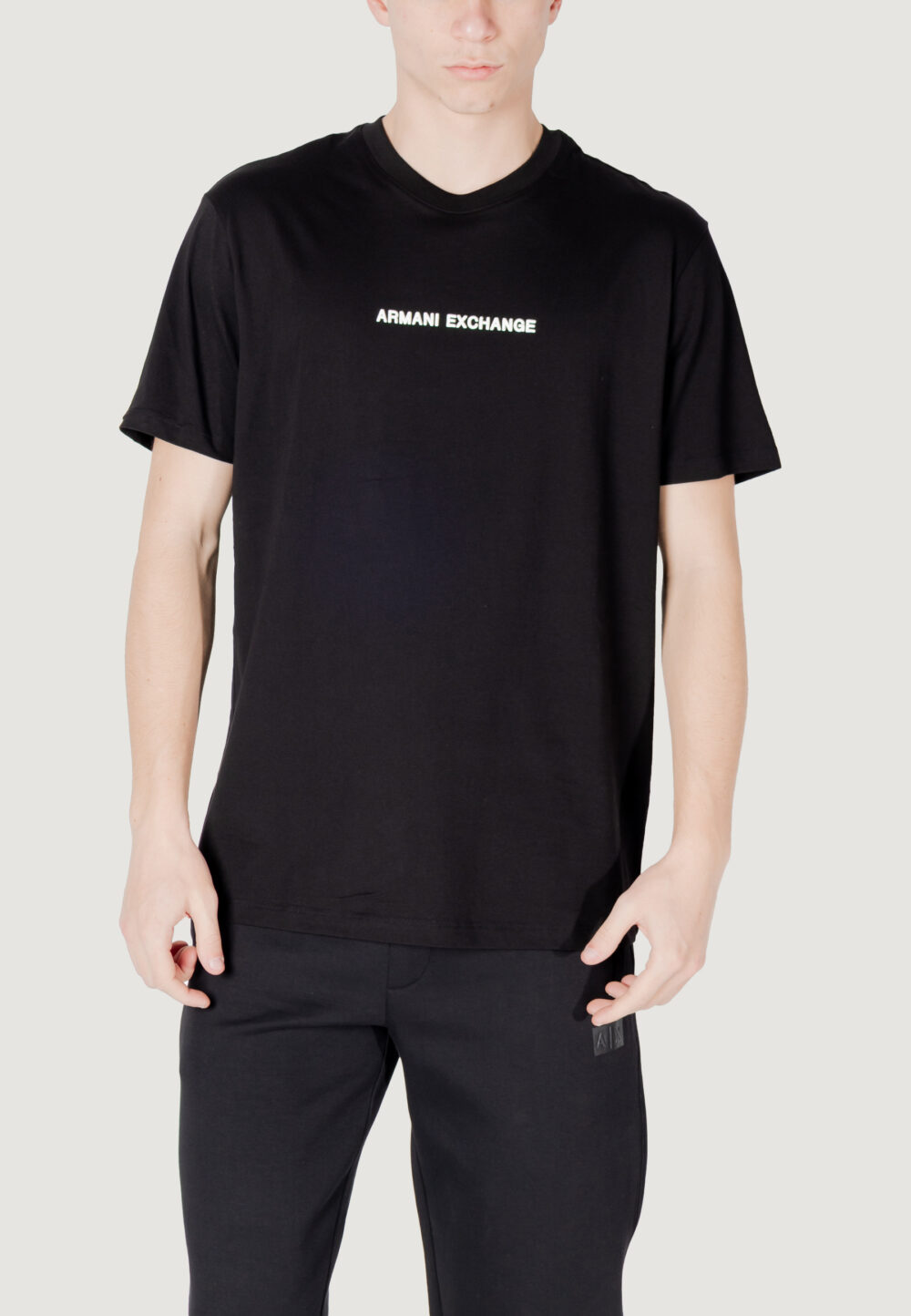 T-shirt Armani Exchange Nero - Foto 1