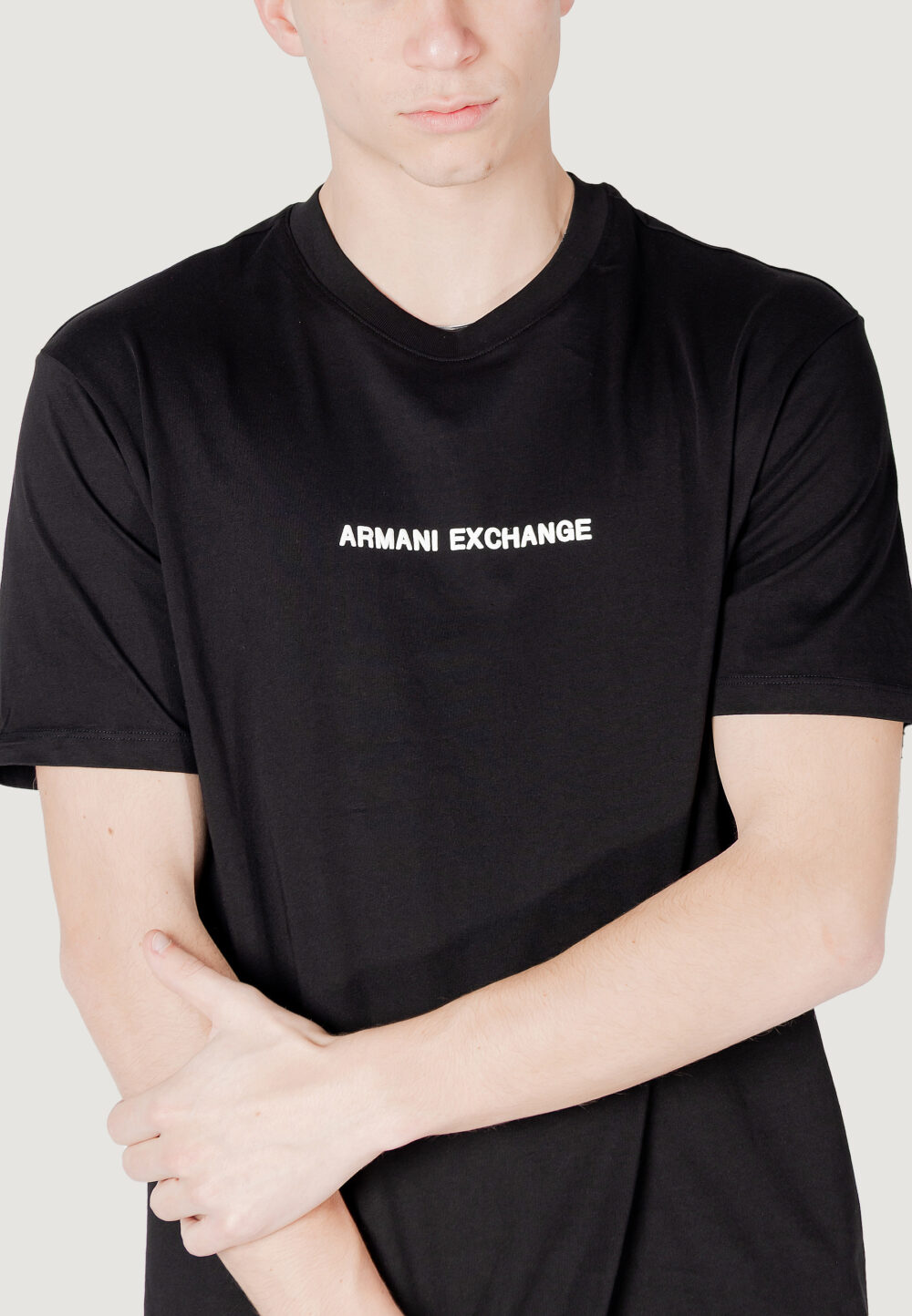 T-shirt Armani Exchange Nero - Foto 2