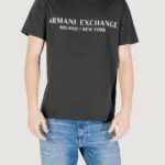 T-shirt Armani Exchange Verde Scuro - Foto 1