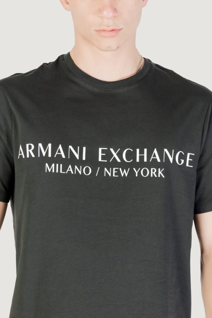 T-shirt Armani Exchange  Verde Scuro