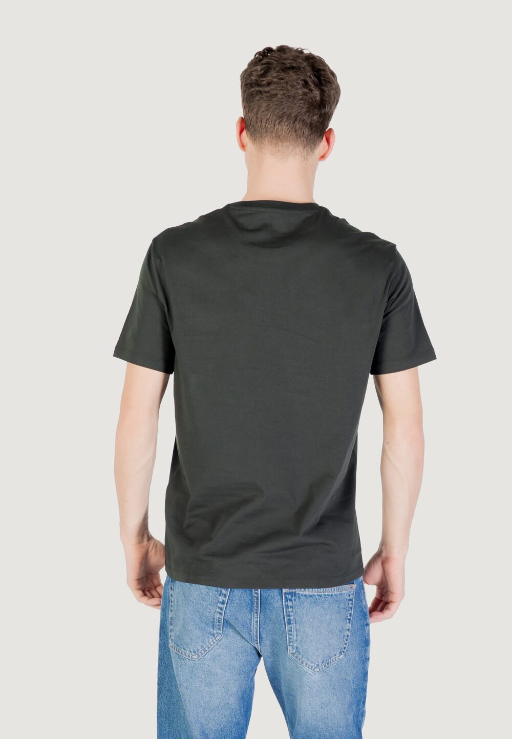 T-shirt Armani Exchange Verde Scuro - Foto 5