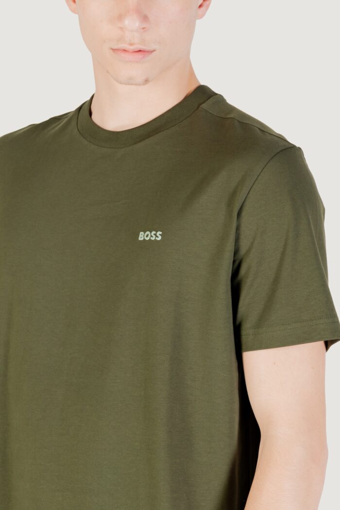 T-shirt Boss tee 10256064 01 Verde