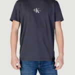T-shirt Calvin Klein Jeans monologo tee Antracite - Foto 1
