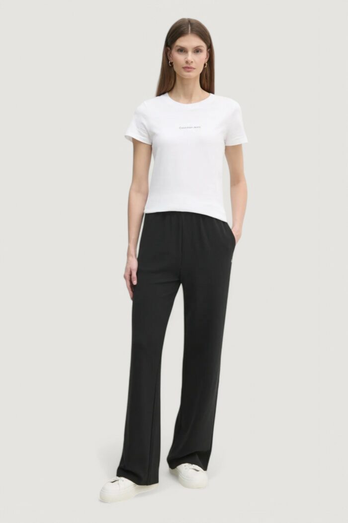 T-shirt Calvin Klein Jeans gradient monologo Bianco