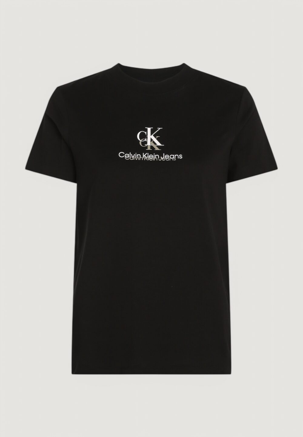 T-shirt Calvin Klein Jeans shadow graphic regular Nero - Foto 5