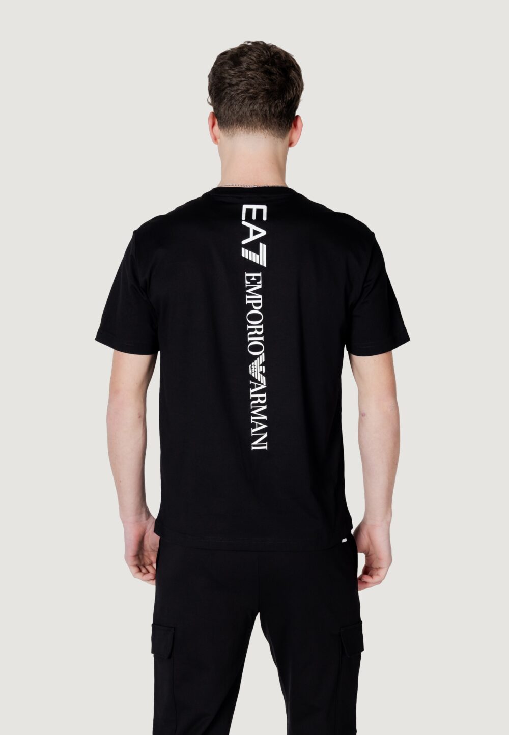 T-shirt EA7 Bianco - Nero - Foto 2