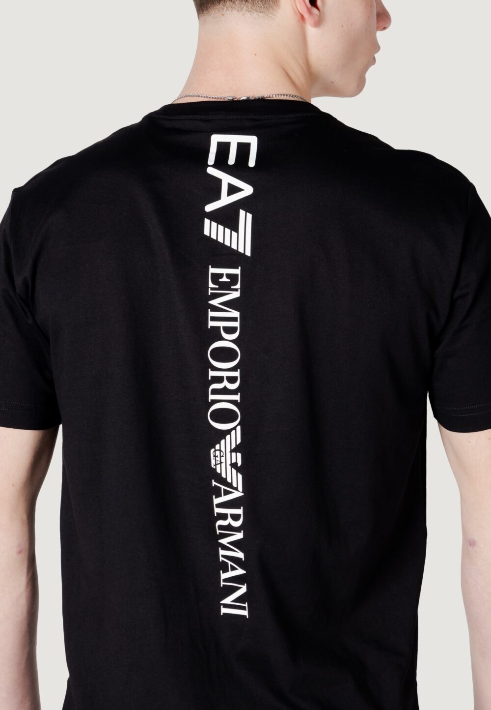 T-shirt EA7 Bianco - Nero - Foto 5