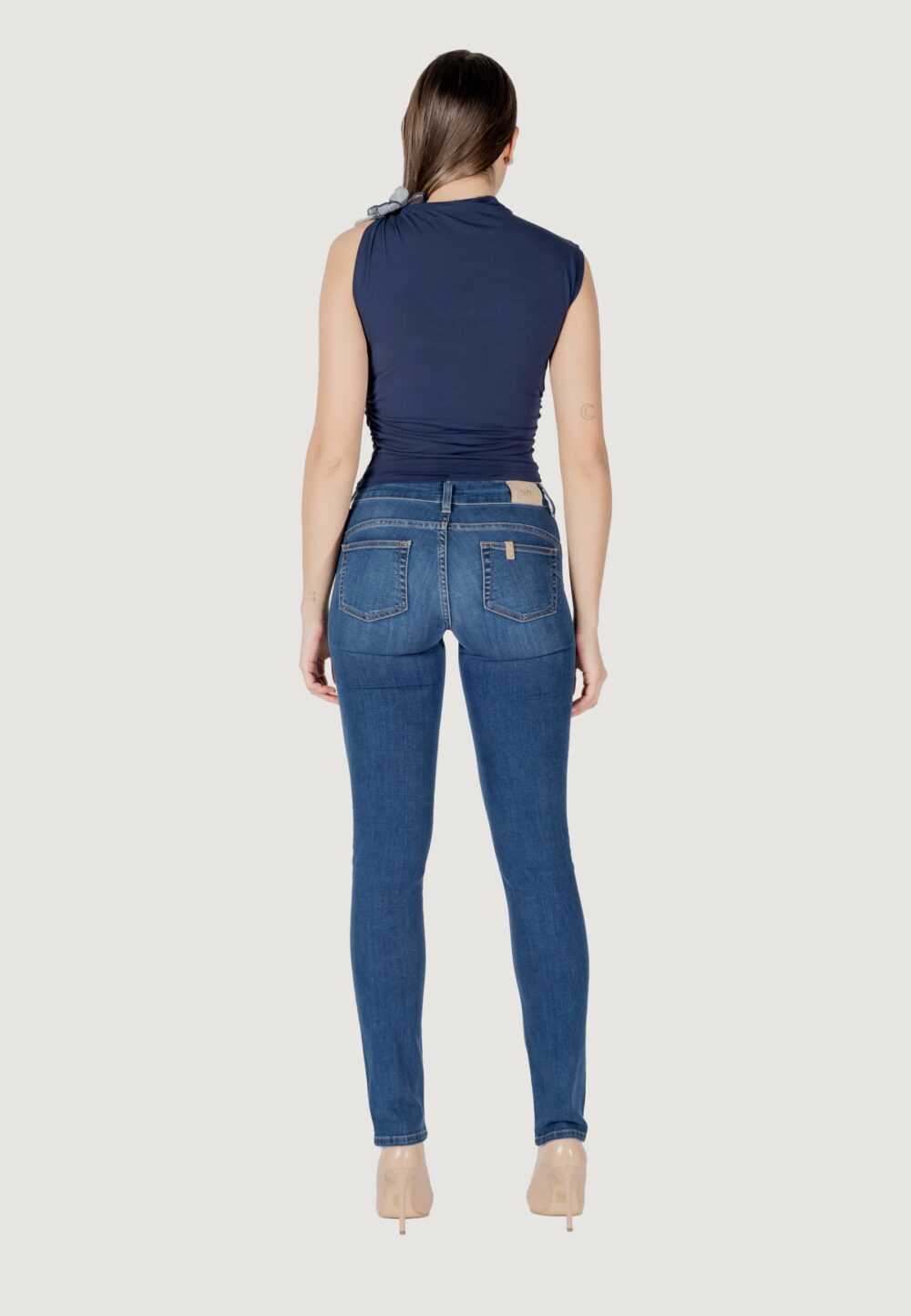 Canotta Guess ariane 3d embroidery Blu - Foto 10