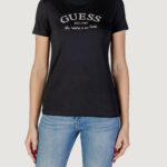 T-shirt Guess Active margot ss Nero - Foto 1