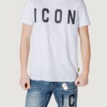 T-shirt Icon logo grande Bianco - Foto 1