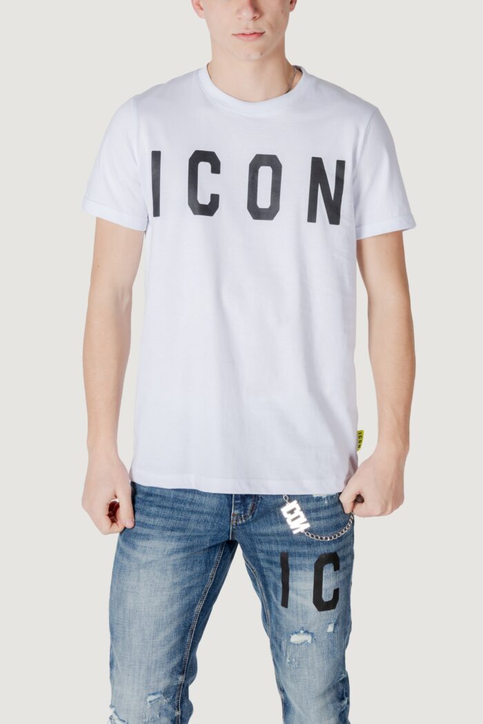 T-shirt Icon logo grande Bianco