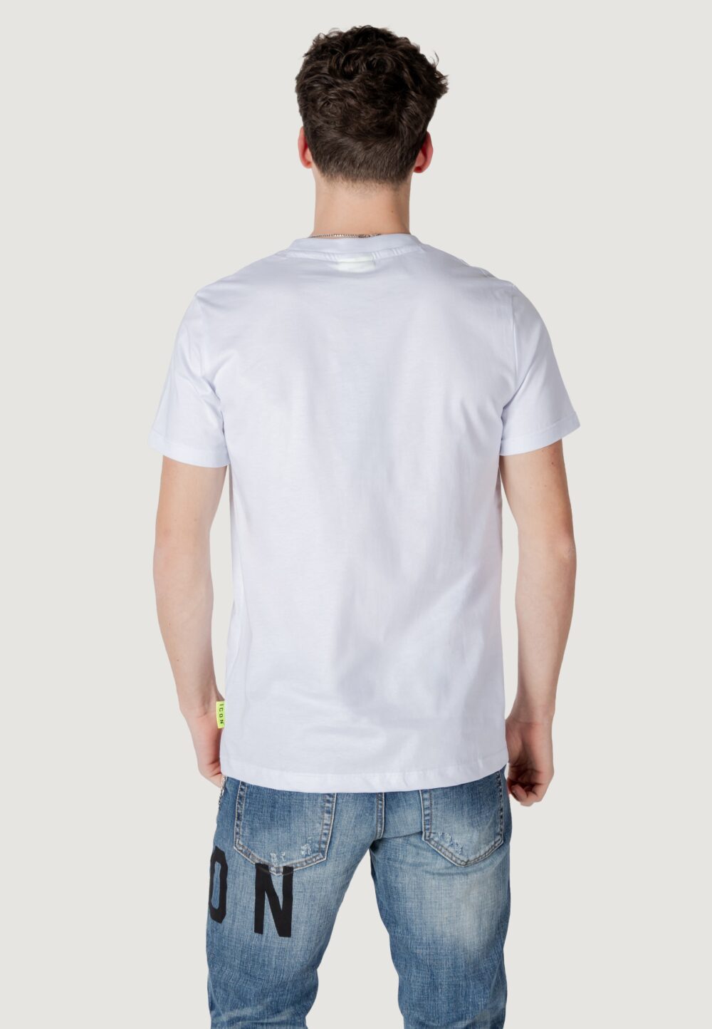 T-shirt Icon logo grande Bianco - Foto 2