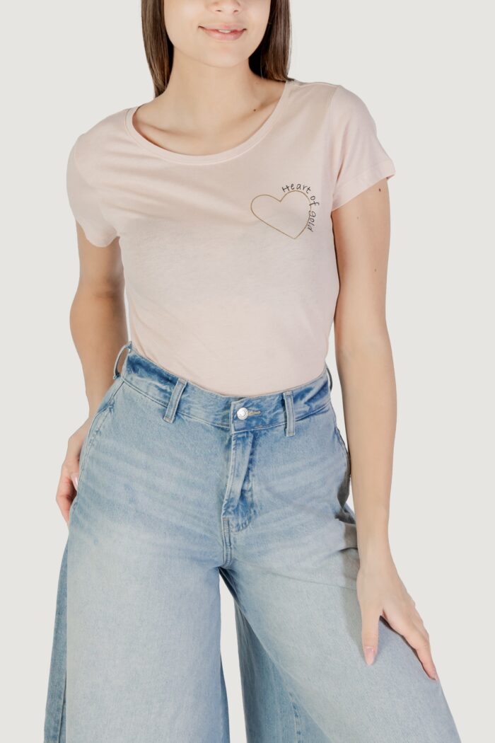 T-shirt Jacqueline de Yong jdyparis s/s print top jrs exp Rosa