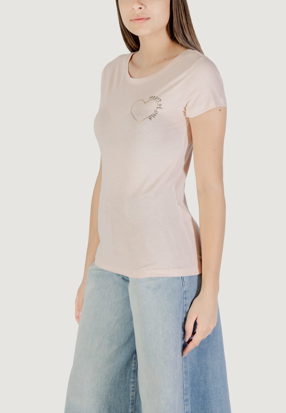 T-shirt Jacqueline de Yong jdyparis s/s print top jrs exp Rosa - Foto 2