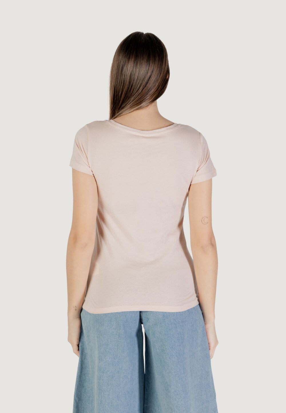 T-shirt Jacqueline de Yong jdyparis s/s print top jrs exp Rosa - Foto 4