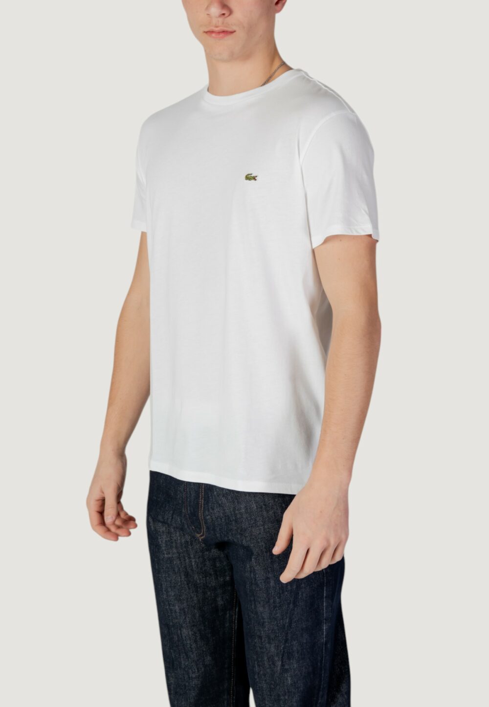 T-shirt LACOSTE Bianco - Foto 2